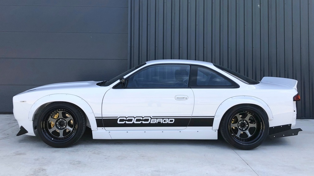 TLV 180SX ホワイト 改　ワークマイスターS1 180SXの首都高ドライブ・ワークマイスターS1・ポテンザRE004