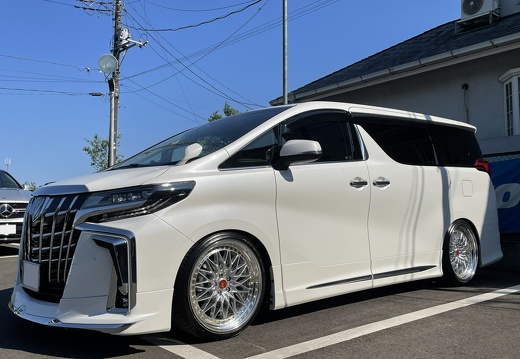 TOYOTA ALPHARD VS XV (9126 訪問) VS XV
F:21x9.5J
R:21x10.0J
SILKY RICH SILVER(SRS) TOYOTA ALPHARD VS XV