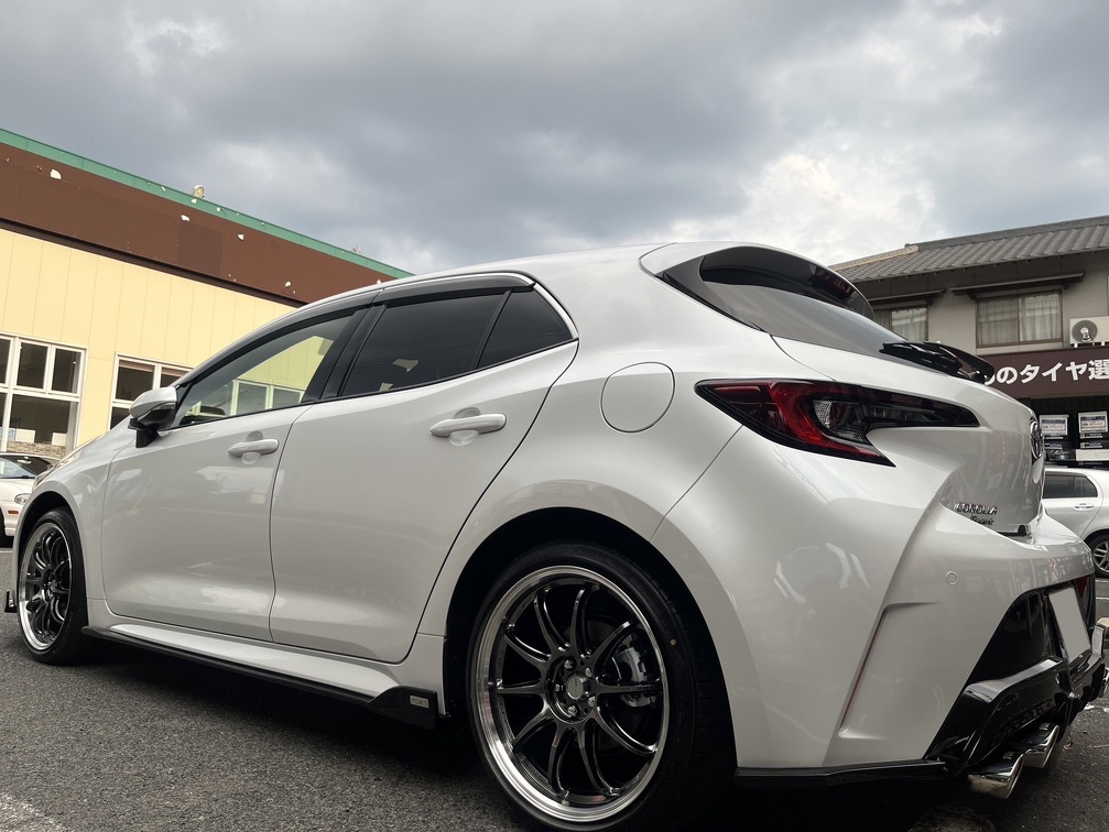 WORK EMOTION ZR10 トヨタ RAV4 6AA-AXAH52 1ピース ホイール+キャップ(120273) 2本 Work Emotion ZR10 2P Titanium Diamond 2020+ GR Supra Fitment