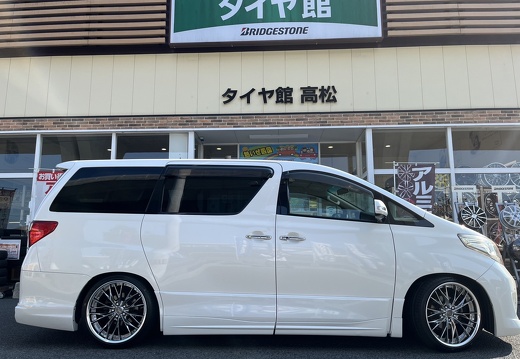 タイヤ館 高松 TOYOTA ALPHARD SCHWERT BRUNNEN