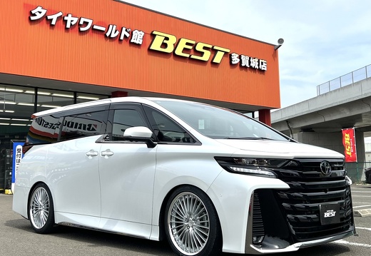 タイヤワールド館ベスト多賀城 TOYOTA ALPHARD SCHWERT GLASON