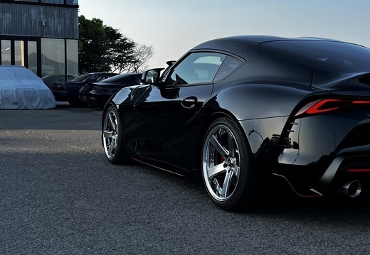 Quarter Mile TOYOTA SUPRA BACK LABEL ZEAST BST2