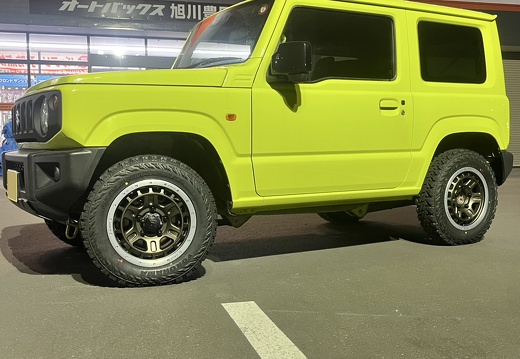 オートバックス旭川豊岡 SUZUKI JIMNY CRAG T-GRABICⅡ