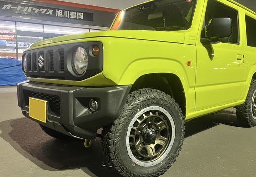 オートバックス旭川豊岡 SUZUKI JIMNY CRAG T-GRABICⅡ